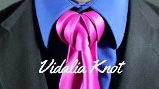 How To Tie a Tie Vidalia Knot [upl. by Ognimod149]