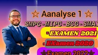 Analyse 1 📚 Examen 2021 préparation pour lexamen final partie1 [upl. by Galang]