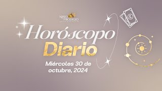 Horóscopo Diario  ¡Conoce tus predicciones para el 30 de octubre de 2024 [upl. by Airtemed]