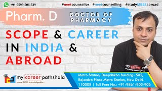 Pharm D Scope and salary in India [upl. by Elinnet]