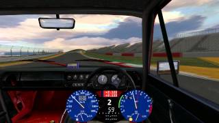 rFactor Ford Cortina Lotus Yeongam Onboard [upl. by Esyla]