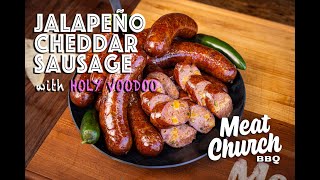 How to Make the Best Sausage Ive ever tasted  Holy Voodoo Jalapeño Cheddar [upl. by Ardelle510]