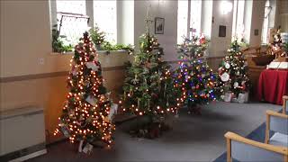 Tettenhall Wood United Reformed Church Wolverhampton  Christmas Tree Festival 2023 [upl. by Norene]