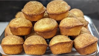 BOLINHO DE CHUVA NO FORNO SEM FRITURA DELICIOSO PRONTO EM APENAS 20 MINUTOS [upl. by Aimak]