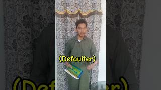 Sab defaulter hai😝part 2 watch previous short comedy [upl. by Crary]