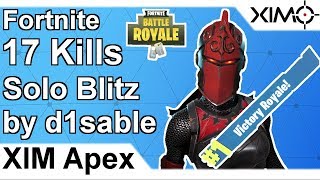 XIM APEX  Fortnite 17 Kills Blitz Showdown by d1sable PS4 [upl. by Torre]