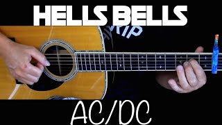 Hells Bells ACDC Fingerstyle Guitar [upl. by Enneira]