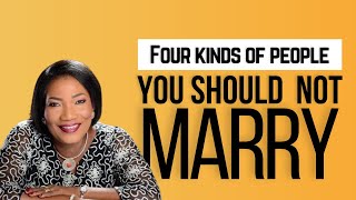 Four kinds of people you should not marry  Funke Adejumo relationship marriage [upl. by Harrus]