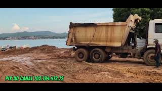 COMEÇOU a Perfuração das Estacas do Pilar de Número 2 da Ponte do Rio Araguaia PATO 19012024 [upl. by Yelssew]