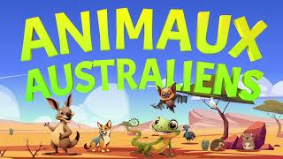 Animaux australiens  Apprendre les animaux pour les enfants  Sons danimaux à apprendre [upl. by Ailecra]