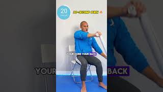 Chair Aerobics Workout for Beginners [upl. by Inerney]