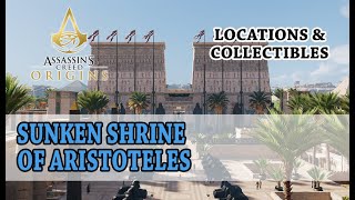 Assassins Creed Origins  Sunken Shrine of Aristoteles Locations Collectibles [upl. by Rockwood]