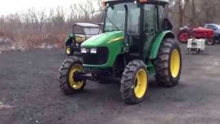 John Deere 5525 tractor cold start fail [upl. by Ahsinek]