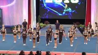 Cheer Worlds Finals  Brandon All Stars Senior Black  Center Stage [upl. by Azral509]