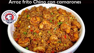 La mejor receta de arroz frito Chino con camarones [upl. by Kile184]