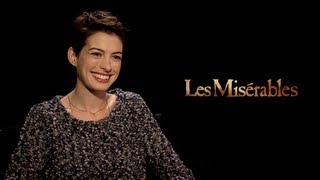 LES MISERABLES Interviews Jackman Hathaway Seyfried Redmayne Barks [upl. by Violante608]