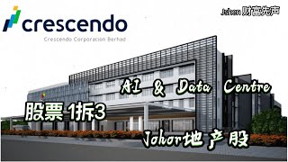 Johor Property Company 柔佛地产公司  Crescendo 股票1拆3 这家公司跟AI或者Data Centre有扯上关系？ [upl. by Nilra]