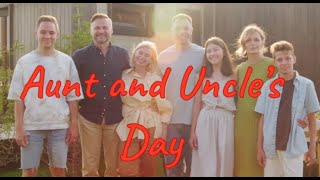 National Aunt and Uncle’s Day July 26  Activities and Why We Love National Aunt and Uncle’s Day [upl. by Ylrebme]