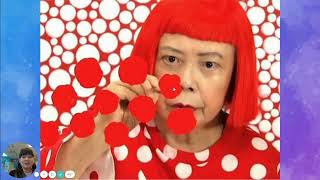 Yayoi Kusama intro for kids [upl. by Llerdnek]