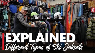 The Different Types of Ski Jackets Explained  Good Sports [upl. by Eissat]