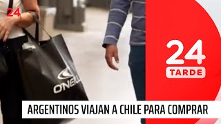 Argentinos viajan para comprar en Chile aprovechan los feriados para trasladarse  24 Horas TVN [upl. by Garey]