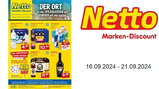 Netto MarkenDiscount Prospekt DE  vom 1609 bis 21092024 [upl. by Eelibuj]