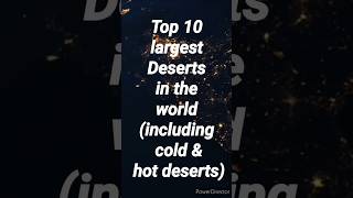 Top 10 largest deserts in the world top10 world largestdesert desert colddesert cold [upl. by Letty]