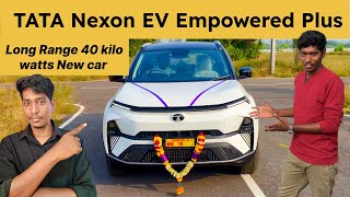 TATA Nexon EV Empowered Plus Long Range 40 kilo watts  new model car [upl. by Couq]