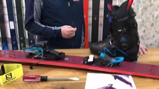 2019 SALOMON SHIFT Ski Binding Sneak Peek [upl. by Coralyn]