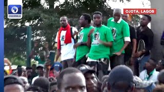 Endbadgovernance Demonstrators Regroup At Ojota Vow To Continue Protest [upl. by Kyre786]