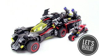 THE LEGO BATMAN MOVIE Ultimate Batmobile 70917 Part 3 BatTank  Lets Build [upl. by Jelks]