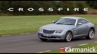 How Chrysler turned the SLK into a mini muscle car  REVIEW CHRYSLER CROSSFIRE Road and Track [upl. by Jonme]