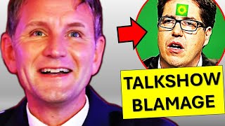 🔥KÖSTLICH🔥 GRÜNEN POLITIKER KELLNER BLAMIERT SICH BEI LIVE TVDEBATTE GEGEN HÖCKE [upl. by Anabelle618]