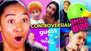 Gen Z Reacts To The Cringiest Kidz Bop Songs [upl. by Mac]