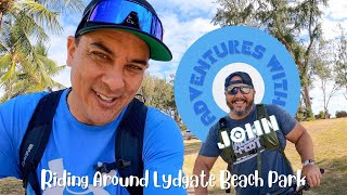 Adventures With John Riding Around Lydgate Beach Park [upl. by Ezarra]