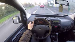 Peugeot Bipper Tepee 14 HDi 2009  POV Drive [upl. by Dickey673]