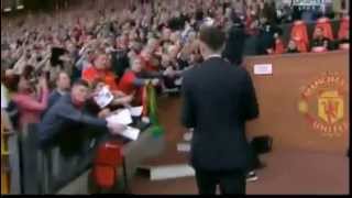 Ryan Giggs First Game as Manchester United Manager Vs Norwich City 26 04 2014 [upl. by Anek381]