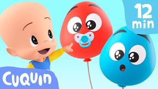 Los globos bebé de Cuquín 🎈 Aprende los colores con Cuquín y Fantasma  Vídeos educativos para niños [upl. by Centonze]