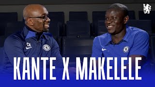 KANTE x MAKELELE 🎙️  EXCLUSIVE INTERVIEW  Chelsea FC [upl. by Grimbald]