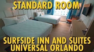 Standard Room at Universals Endless Summer Resort  Surfside Inn and Suites  Universal Orlando [upl. by Tse805]