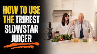 How to use the Tribest SlowStar Juicer [upl. by Cranston]