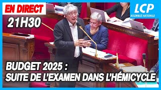 Budget 2025  suite de lexamen en séance à lAssemblée  06112024 [upl. by Gurl]