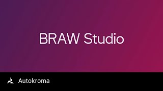 BRAW Studio V2  Native Blackmagic RAW importer for Adobe [upl. by Ahsiakal]