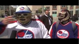 FANS REACT TO THE RETURN OF WINNIPEG JETS NHL [upl. by Aidul601]