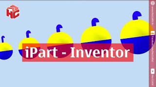 hoccokhi Hướng dẫn tính năng iPart trên Inventor  Thủ Thuật  Tips and Trick [upl. by Trueblood]