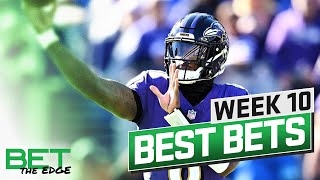 NFL Week 10 best bets BroncosChiefs BengalsRavens  more  Bet the Edge 11624  NBC Sports [upl. by Anevad467]