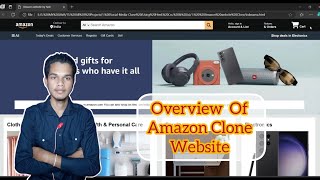 Amazon clone website overview using html css coding computer viralvideo [upl. by Phina304]