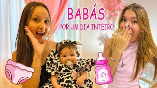 VIRAMOS BABÁ POR UM DIA INTEIRO  NOVELINHA  Amanda Nathanry e Kathlyn [upl. by Oletta554]