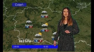 Prognoza pogody TVP3 Bydgoszcz 45032018 [upl. by Wilhide598]