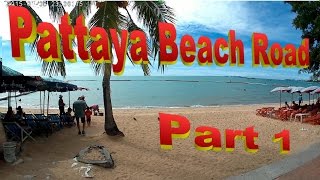 Pattaya  Beach road Part 1 vlog12 [upl. by Amatruda]